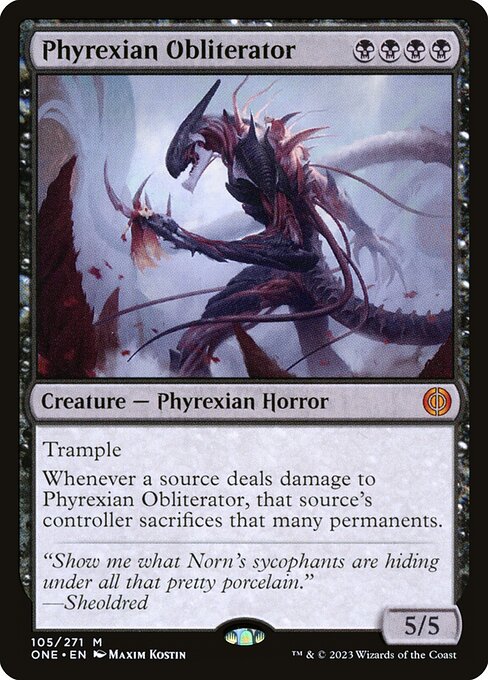 Phyrexian Obliterator - Phyrexia: All Will Be One - 105