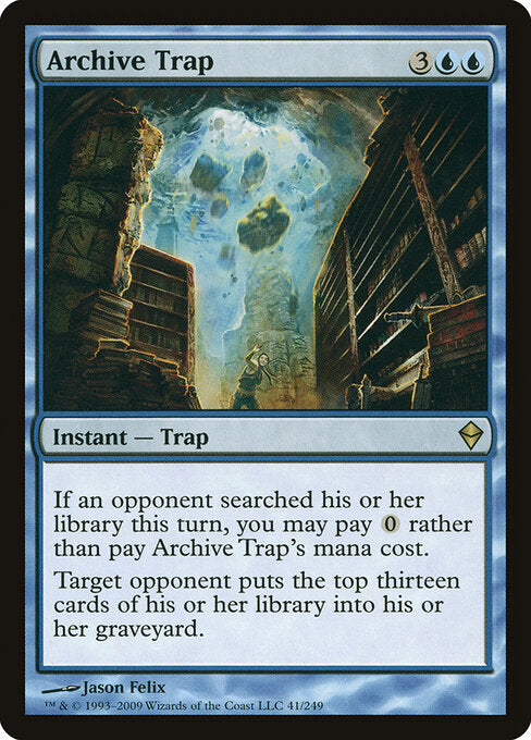 Archive Trap - Zendikar - 41