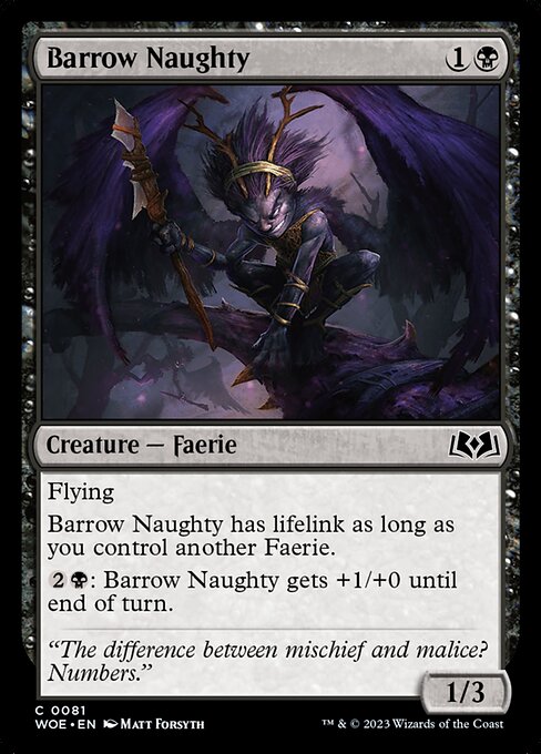 Barrow Naughty - Wilds of Eldraine - 81