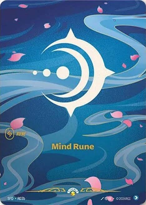 Image for Mind Rune (R03b) (R03b) (SFD) - Riftbound: League of Legends Trading Card Game