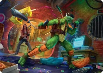 Michelangelo, Game Master Art Card [Teenage Mutant Ninja Turtles Art Series]