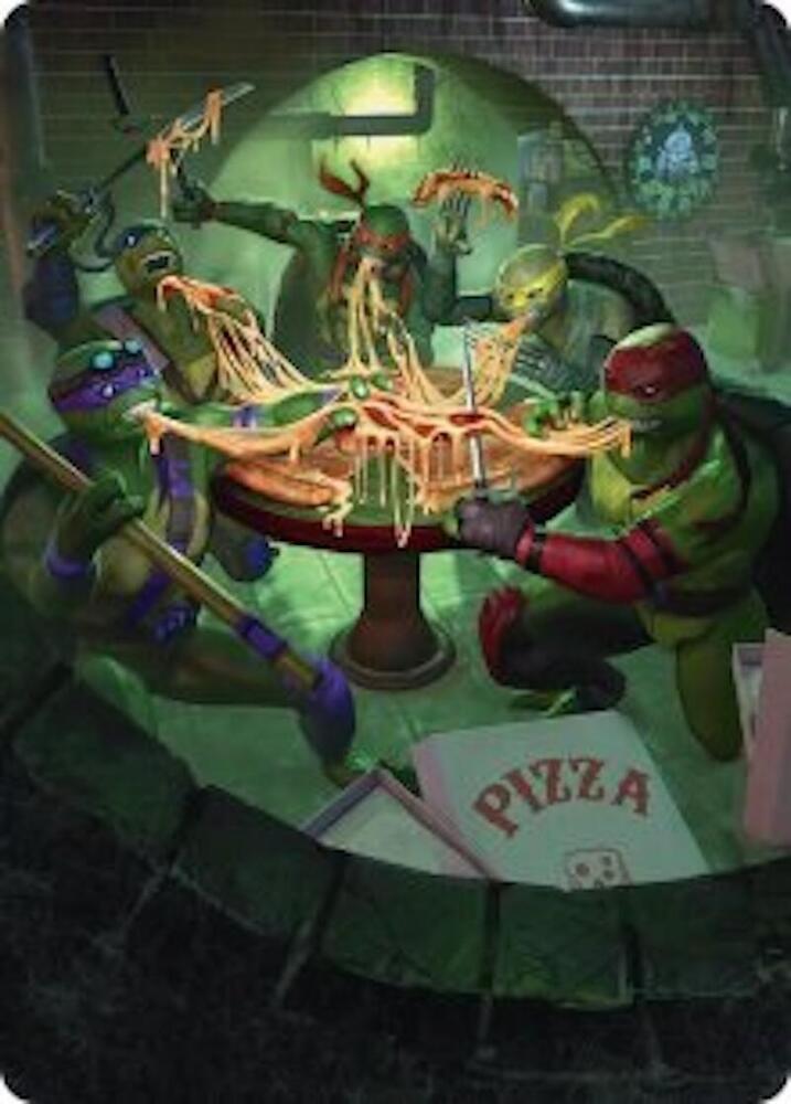 Food Chain Art Card [Teenage Mutant Ninja Turtles Art Series]