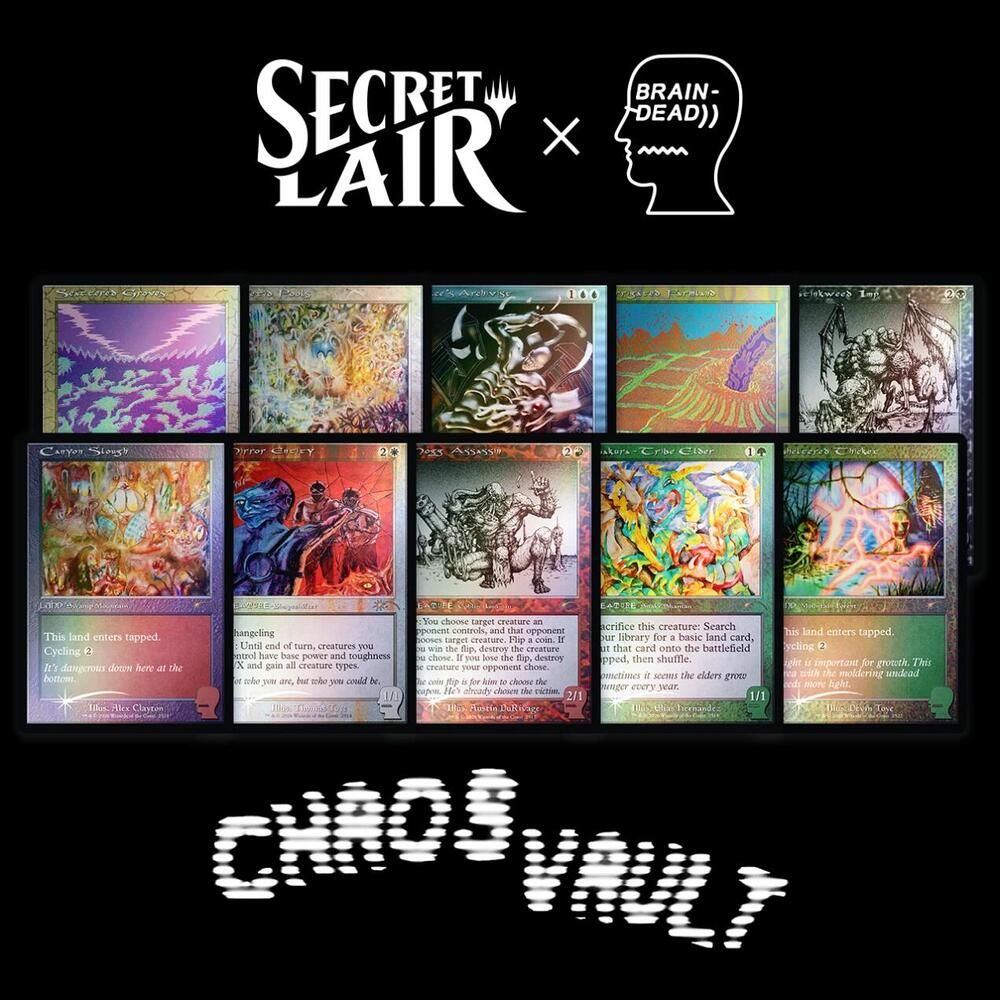 Secret Lair Drop Brain Dead New Earth Mentality Foil - Secret Lair Drop