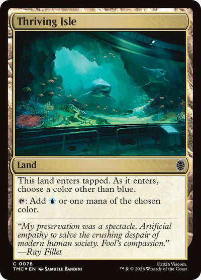 Thriving Isle (Surge Foil) [Teenage Mutant Ninja Turtles Commander]