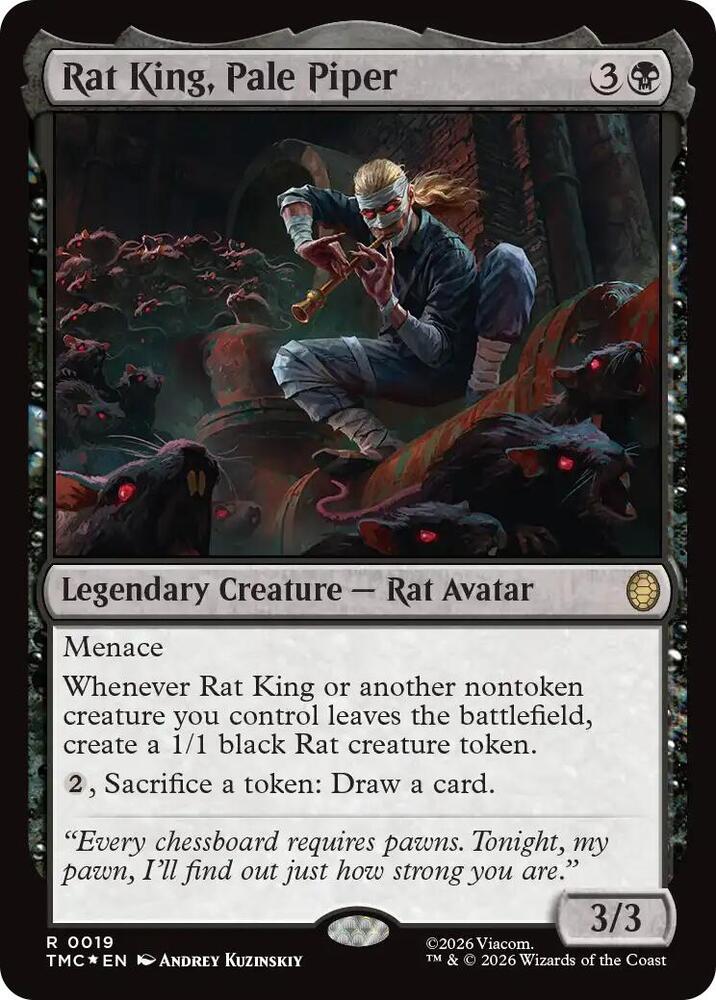 Rat King, Pale Piper (Surge Foil) [Teenage Mutant Ninja Turtles Commander]