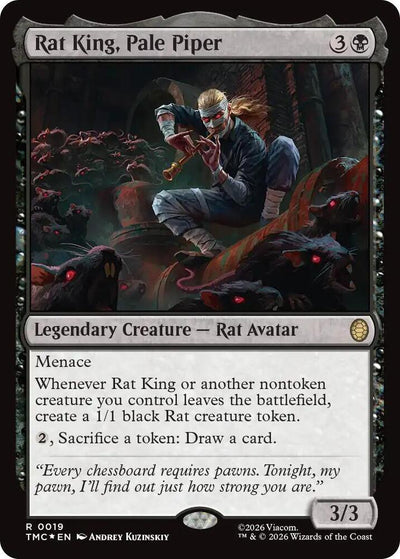 Rat King, Pale Piper (Surge Foil) [Teenage Mutant Ninja Turtles Commander]