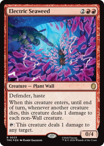 Electric Seaweed (Surge Foil) [Teenage Mutant Ninja Turtles Commander]
