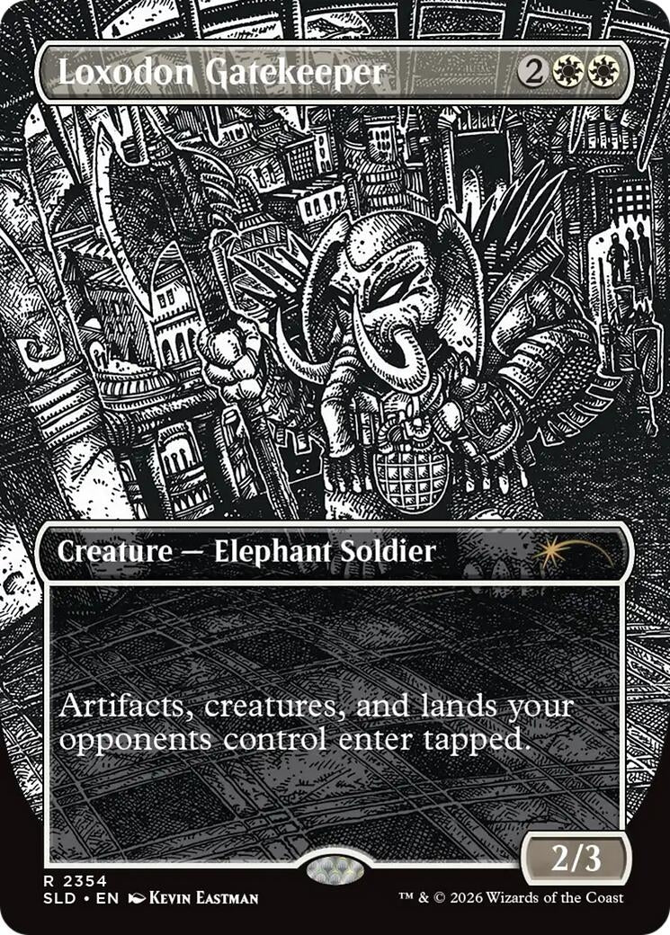 Image for Loxodon Gatekeeper (2354) (2354) (SLD) - Magic: The Gathering