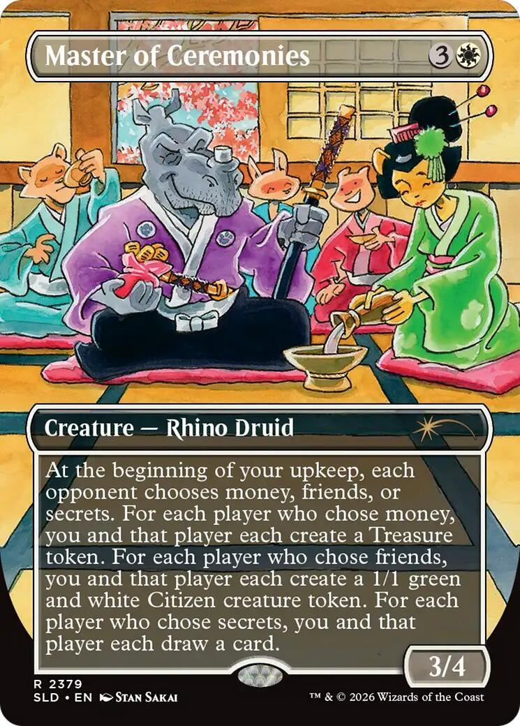 Image for Master of Ceremonies (2379) (SLD) - Magic: The Gathering