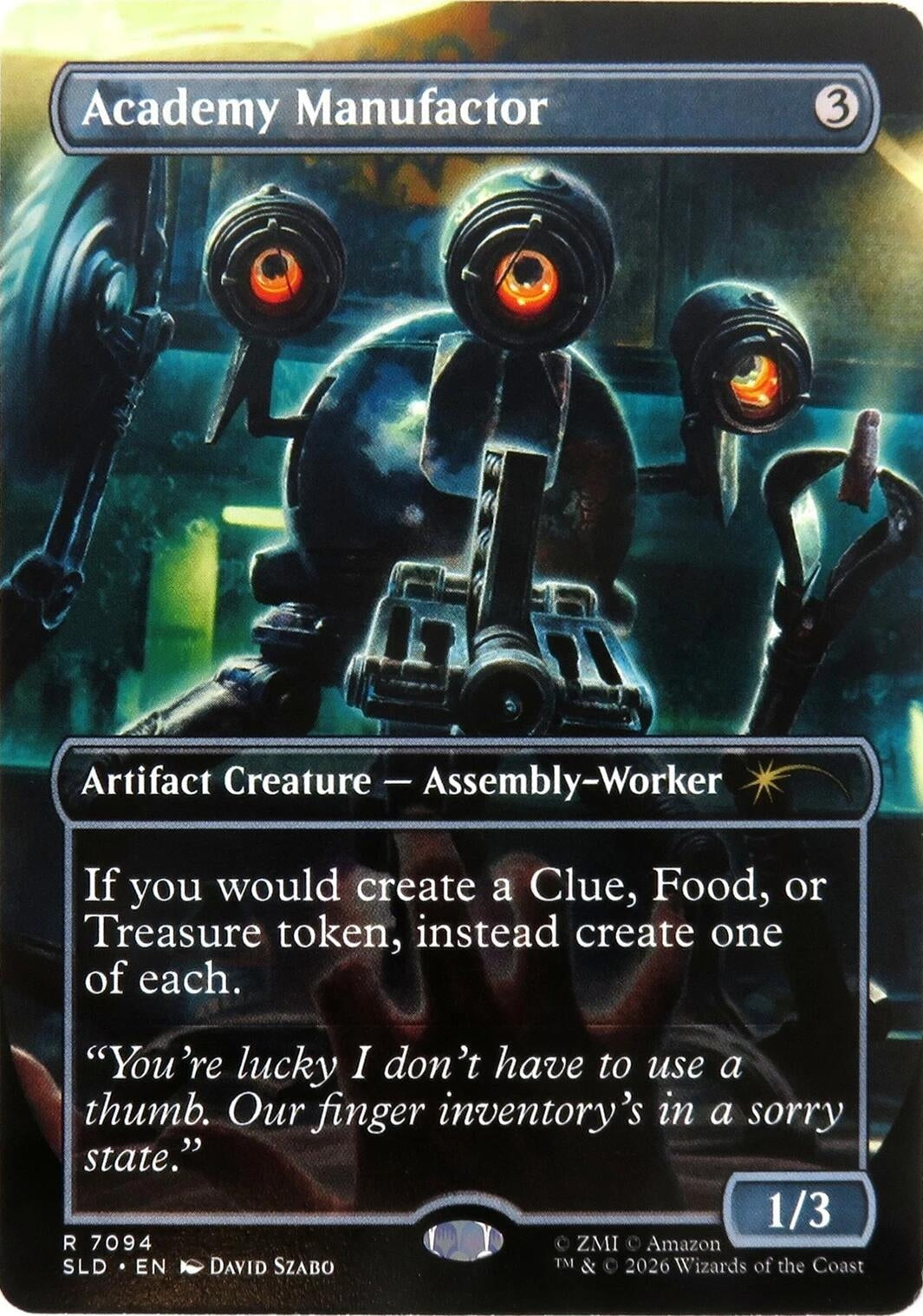 Academy Manufactor (7094) (7094) (Secret Lair Drop Series) (SLD)