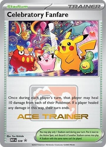 Image for Celebratory Fanfare (Ace Trainer) (028) (MEP) - Pokemon