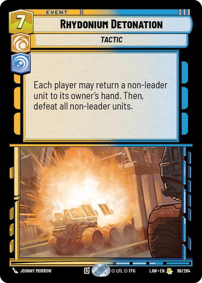 Rhydonium Detonation (96/264) (LAW)