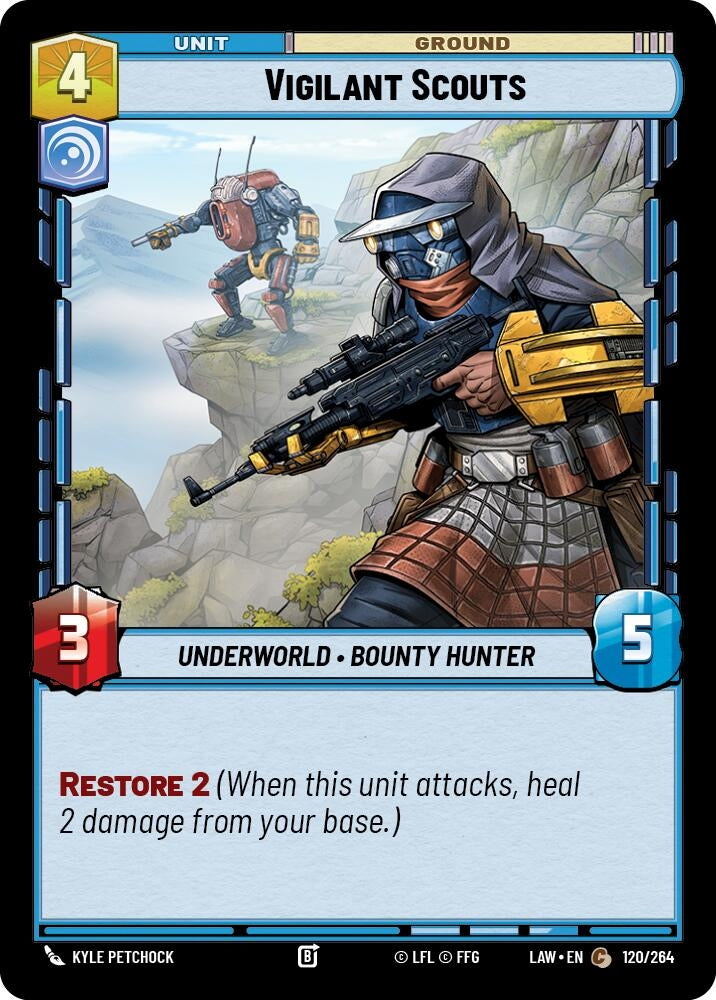 Image for Vigilant Scouts (120/264) (LAW) - Star Wars: Unlimited