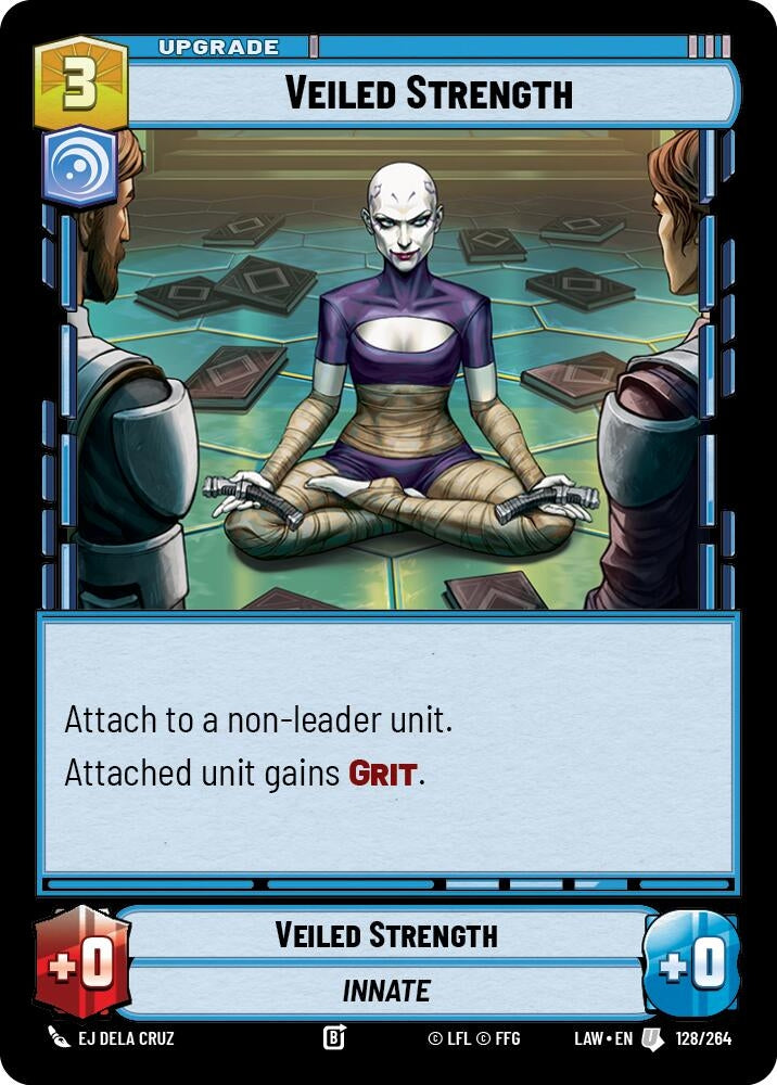 Image for Veiled Strength (128/264) (LAW) - Star Wars: Unlimited