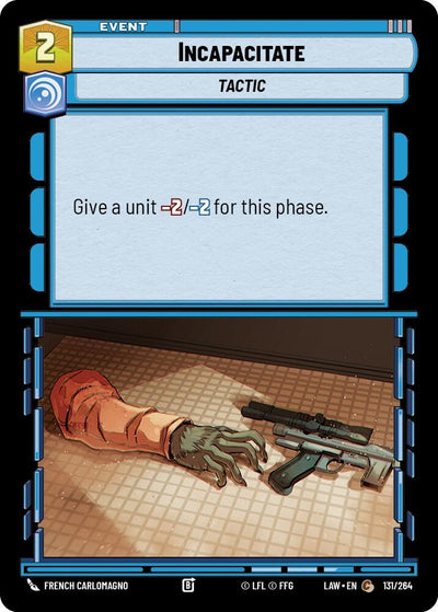 Incapacitate (131/264) (LAW)