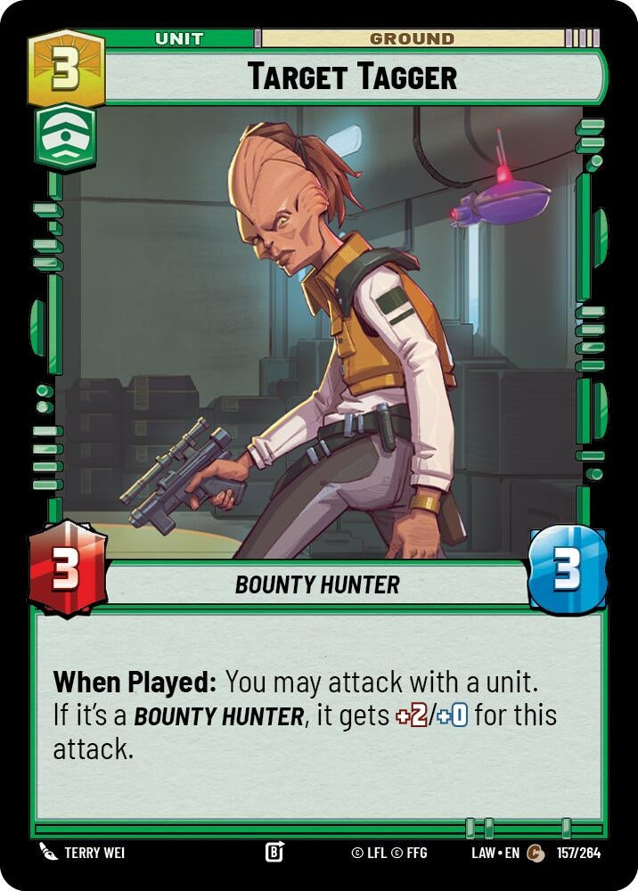 Image for Target Tagger (157/264) (LAW) - Star Wars: Unlimited