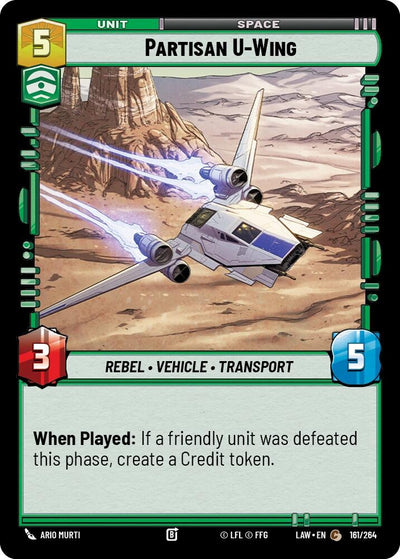 Partisan U-Wing (161/264) (LAW)