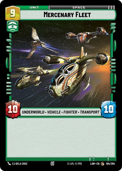 Mercenary Fleet (164/264) (LAW)