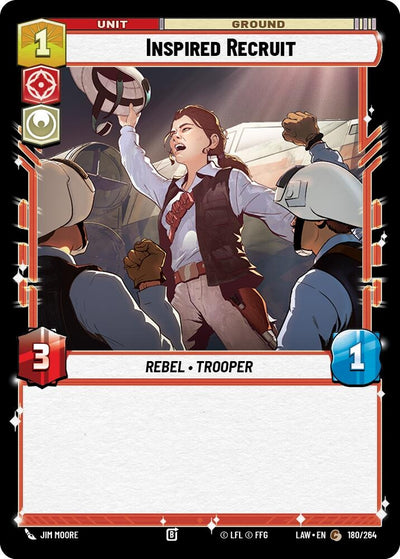 Inspired Recruit (180/264) (LAW)