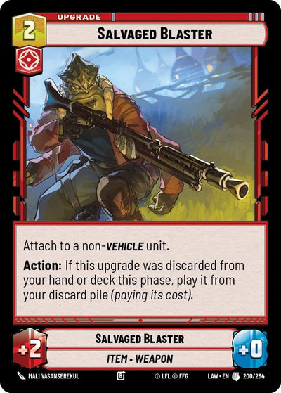 Salvaged Blaster (200/264) (LAW)