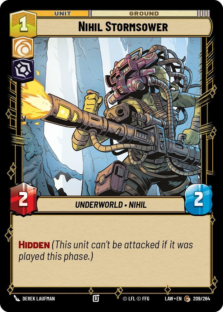 Image for Nihil Stormsower (209/264) (LAW) - Star Wars: Unlimited
