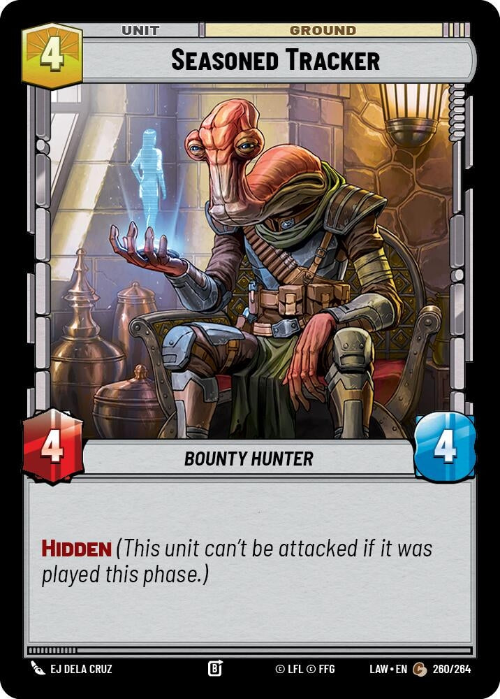 Image for Seasoned Tracker (260/264) (LAW) - Star Wars: Unlimited