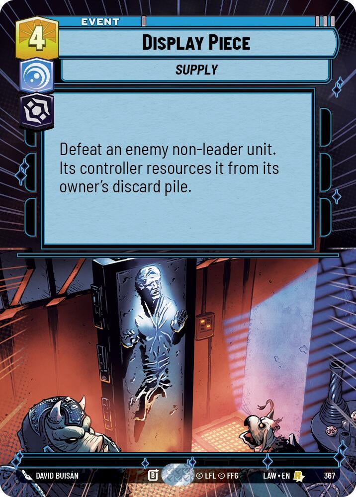 Image for Display Piece (Hyperspace) (367) (LAW) - Star Wars: Unlimited