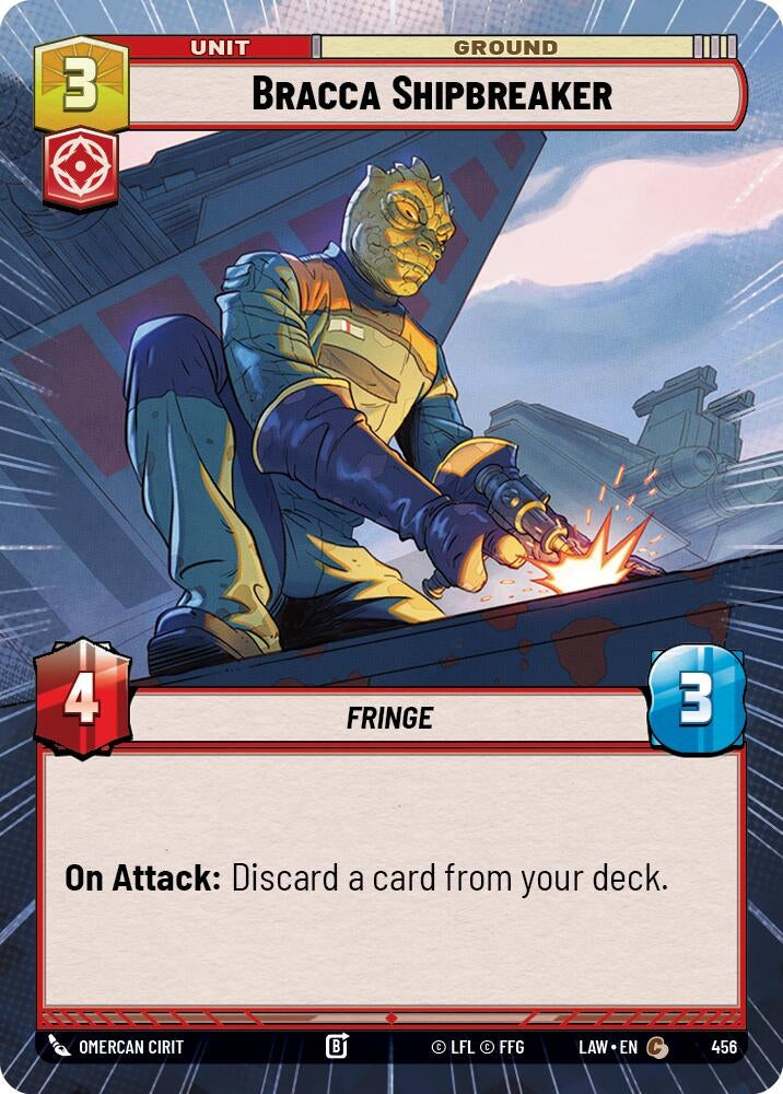 Image for Bracca Shipbreaker (Hyperspace) (456) (LAW) - Star Wars: Unlimited
