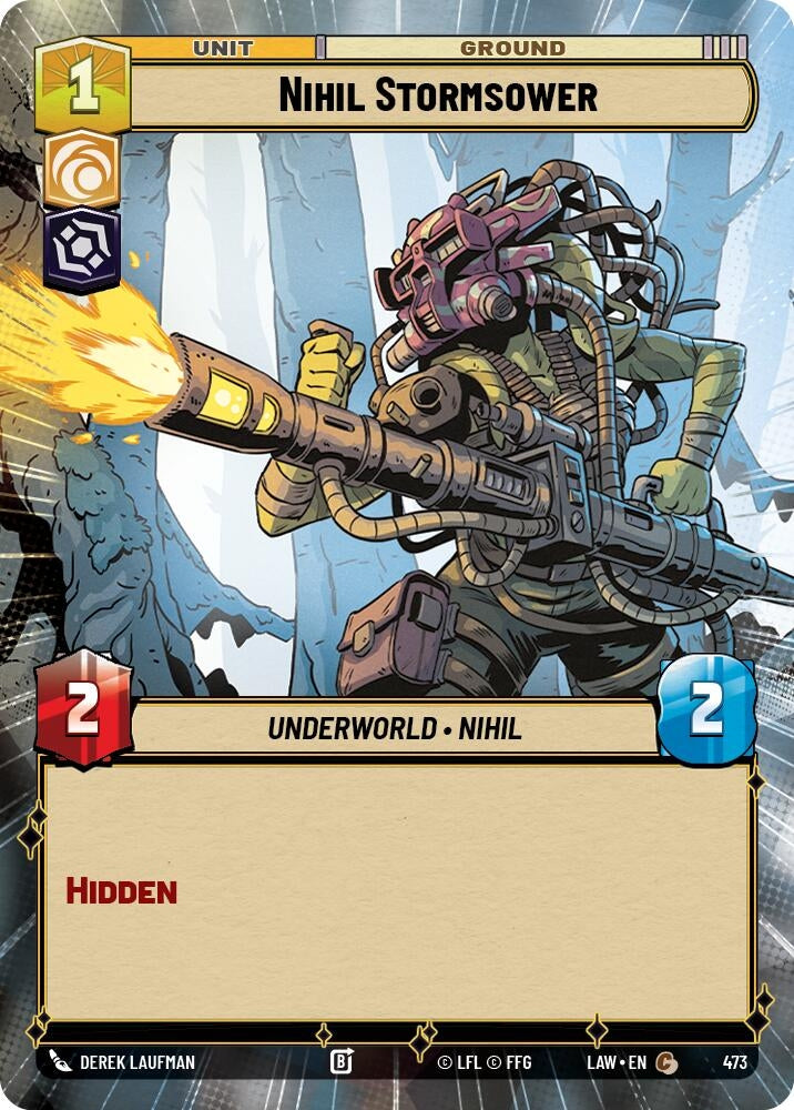 Image for Nihil Stormsower (Hyperspace) (473) (LAW) - Star Wars: Unlimited