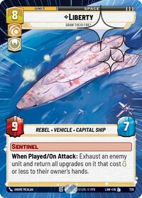 Liberty - Draw Their Fire! (Hyperspace Foil) - A Lawless Time - 726