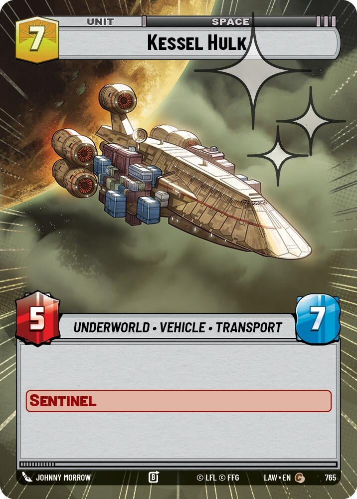 Image for Kessel Hulk (Hyperspace Foil) (765) (LAW) - Star Wars: Unlimited
