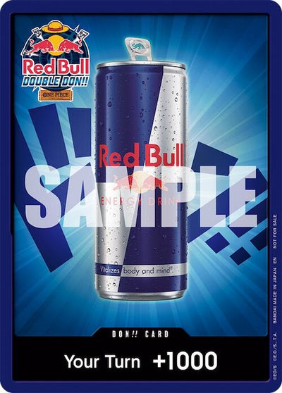 DON!! Card (Red Bull Don!!) (OP-PR)