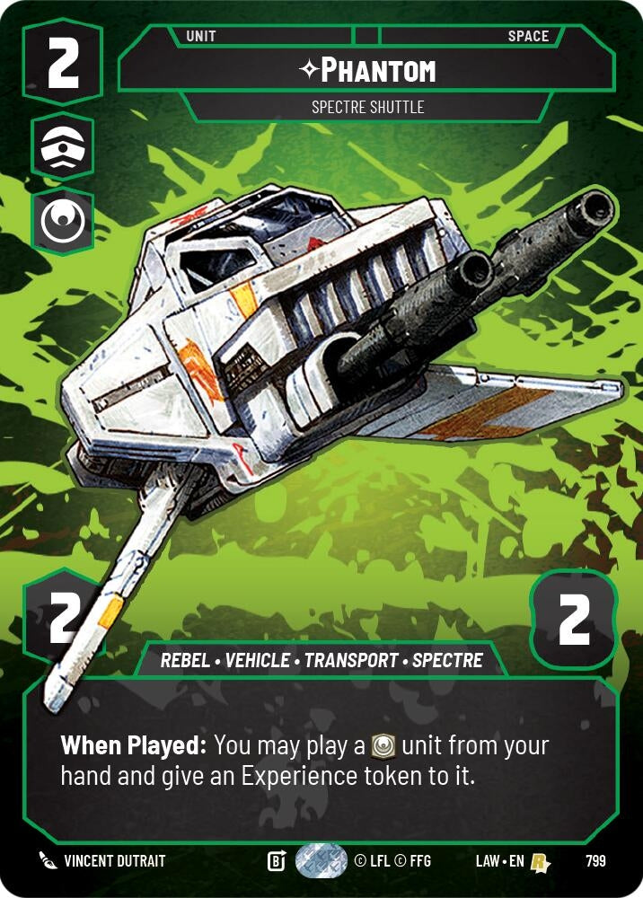Image for Phantom - Spectre Shuttle (Prestige) (799) (LAW) - Star Wars: Unlimited