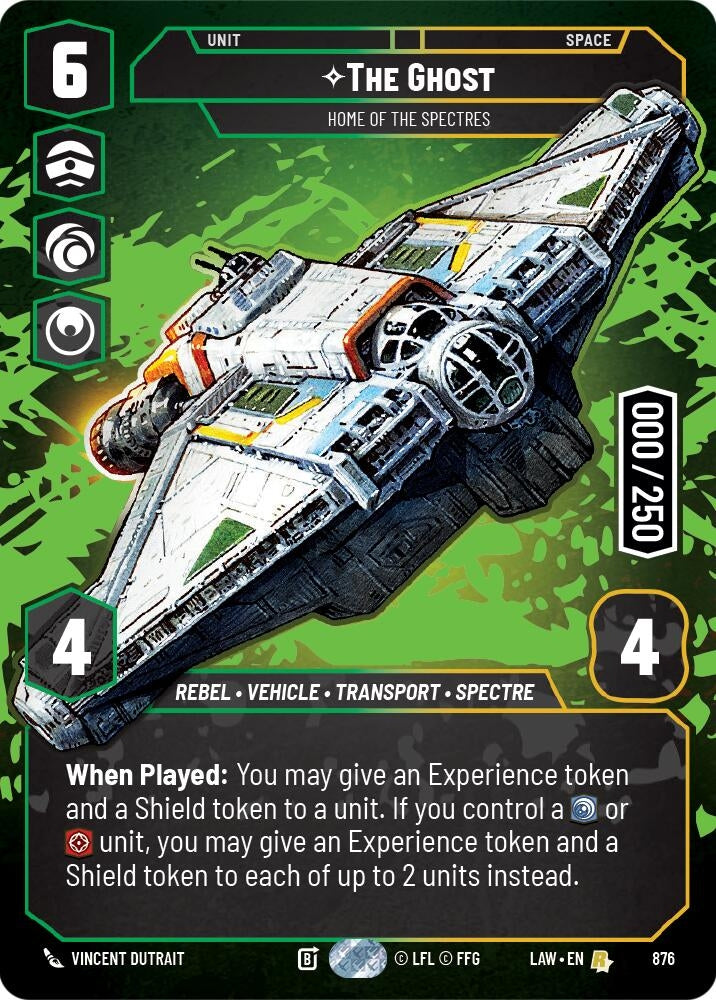 Image for The Ghost - Home of the Spectres (Serialized) (876) (LAW) - Star Wars: Unlimited