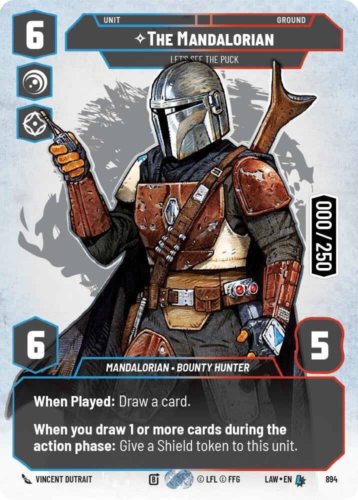 Image for The Mandalorian - Let's See The Puck (Serialized) (894) (LAW) - Star Wars: Unlimited