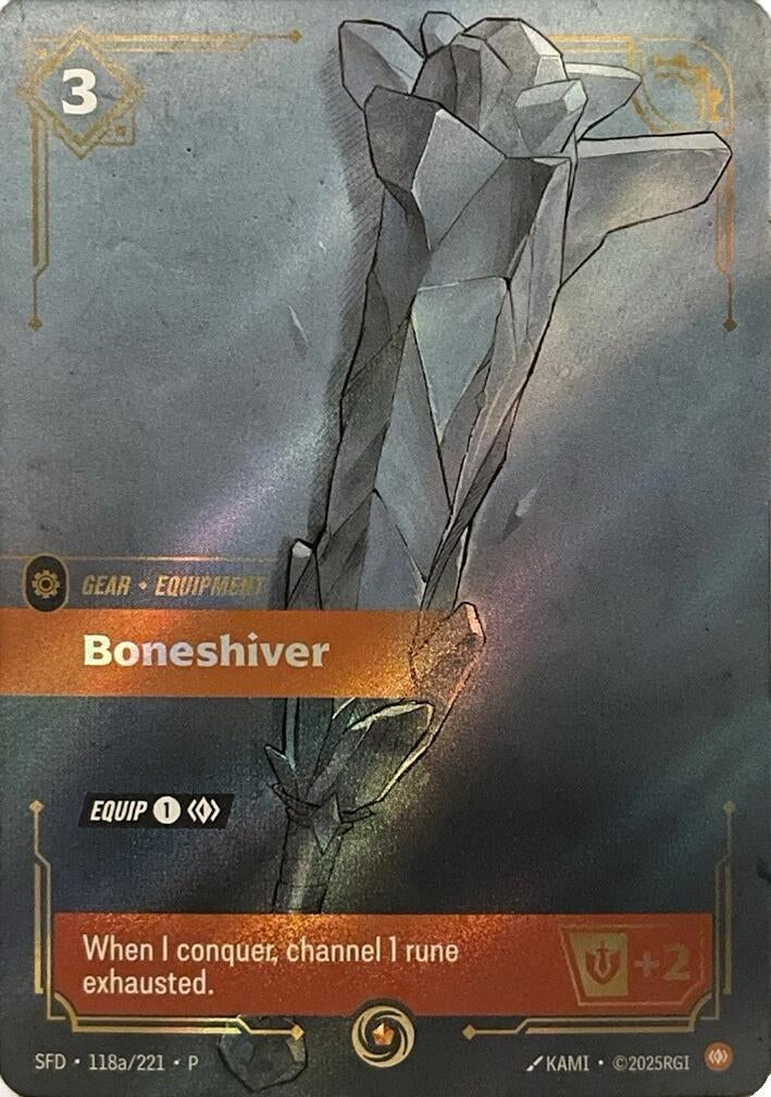 Image for Boneshiver (118a/221) (OPP) - Riftbound: League of Legends Trading Card Game