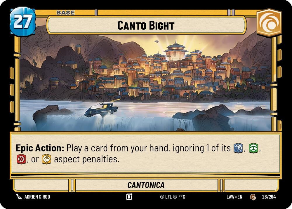 Image for Canto Bight // Credit (28 // T01) (LAW) - Star Wars: Unlimited