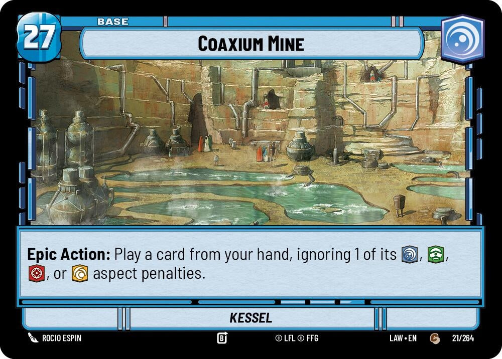 Image for Coaxium Mine // Experience (21 // T02) (LAW) - Star Wars: Unlimited