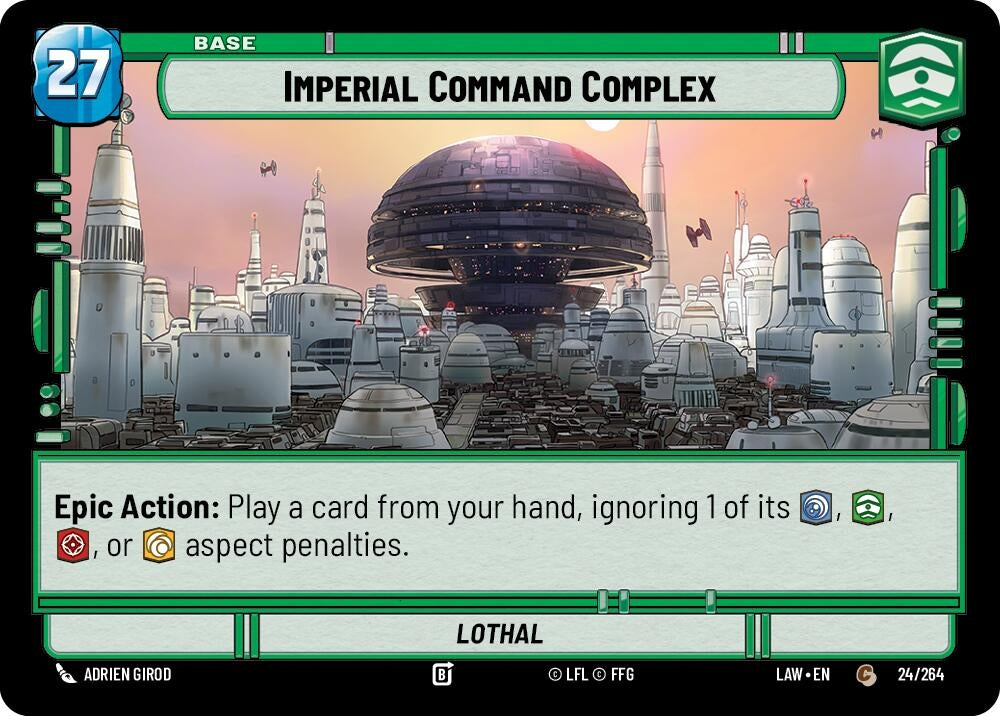 Image for Imperial Command Complex // Experience (24 // T02) (LAW) - Star Wars: Unlimited