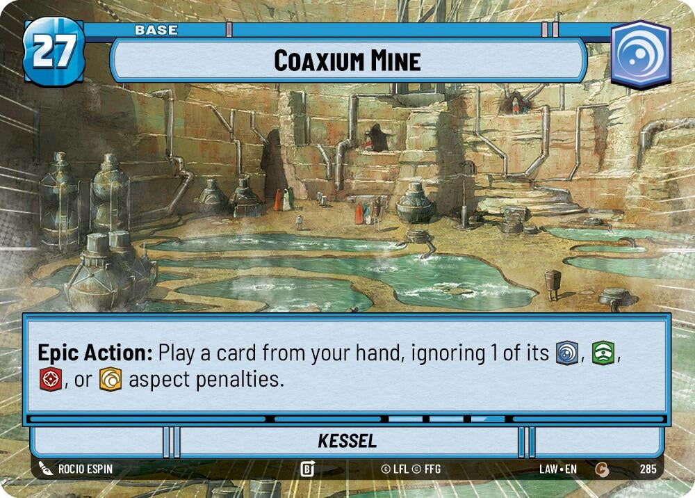 Image for Coaxium Mine // Credit (Hyperspace) (285 // T04) (LAW) - Star Wars: Unlimited
