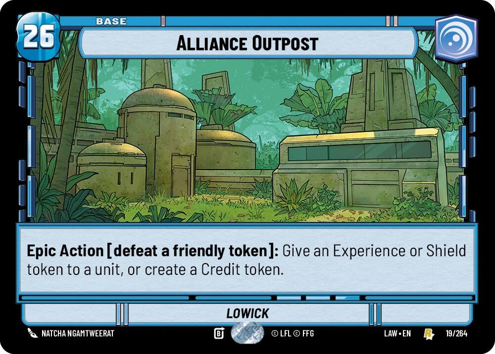 Image for Alliance Outpost (19) (LAW) - Star Wars: Unlimited