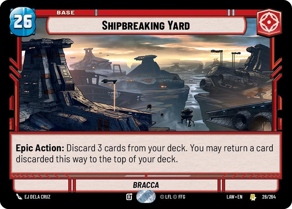 Image for Shipbreaking Yard (26) (LAW) - Star Wars: Unlimited
