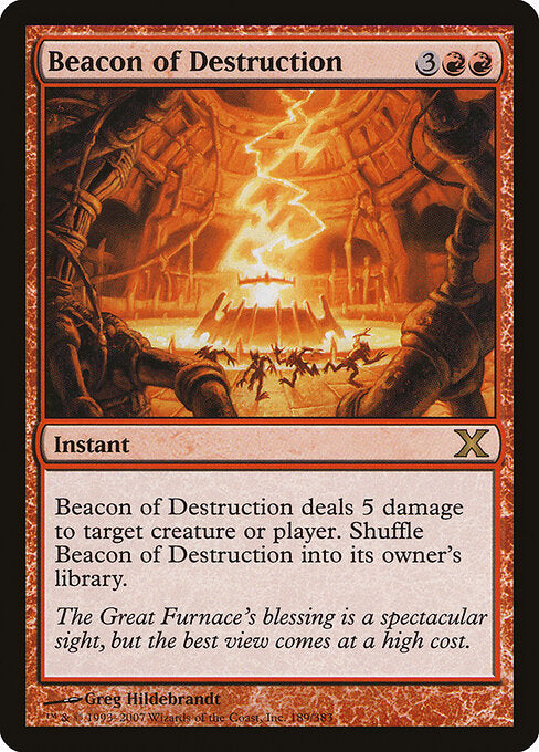 Beacon of Destruction - Tenth Edition - 189