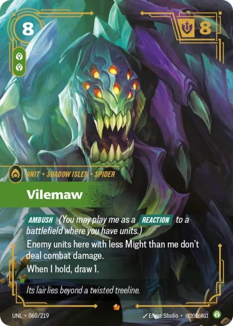 Image for Vilemaw (060/219) (UNL) - Riftbound: League of Legends Trading Card Game