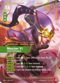 Master Yi, Unstoppable - Unleashed - 059/219