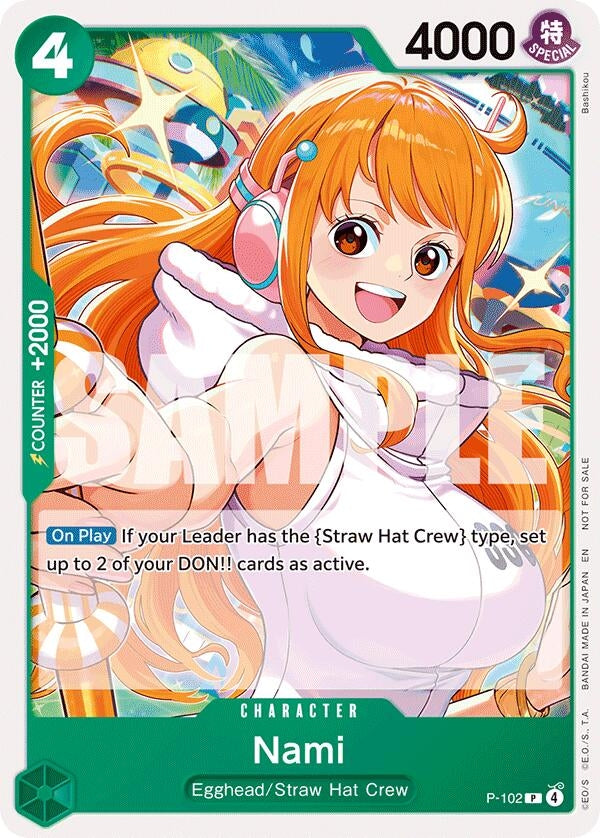 Image for Nami (Tournament Pack 2026 Vol. 2) (P-102) (OP-PR) - One Piece Card Game