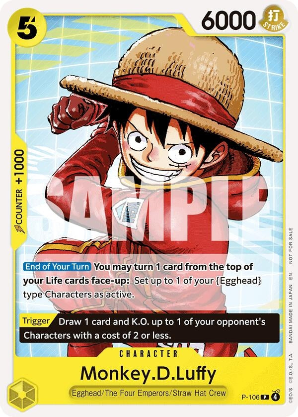 Image for Monkey.D.Luffy (Tournament Pack 2026 Vol. 2) (P-106) (OP-PR) - One Piece Card Game