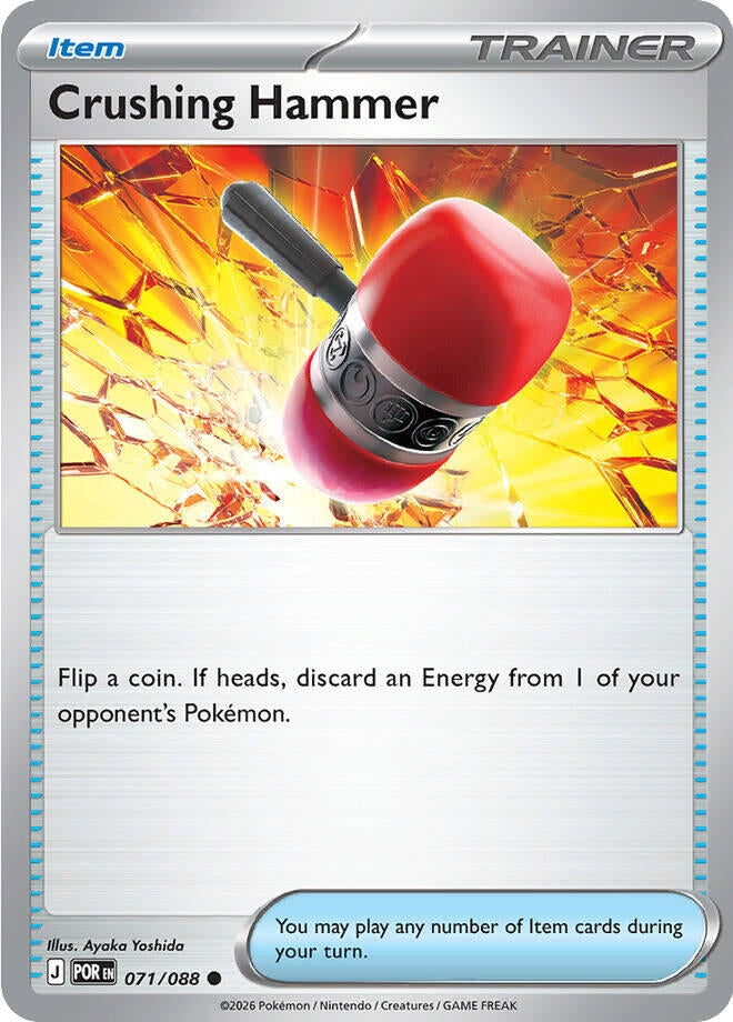 Image for Crushing Hammer (071/088) (POR) - Pokemon
