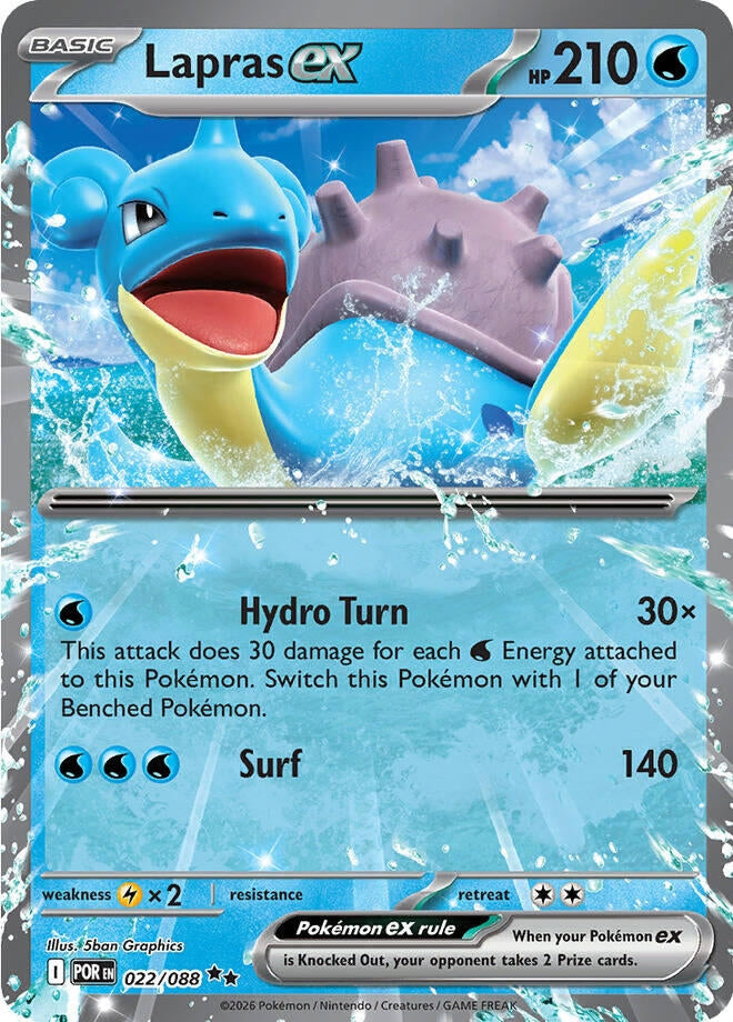 Image for Lapras ex (022/088) (POR) - Pokemon