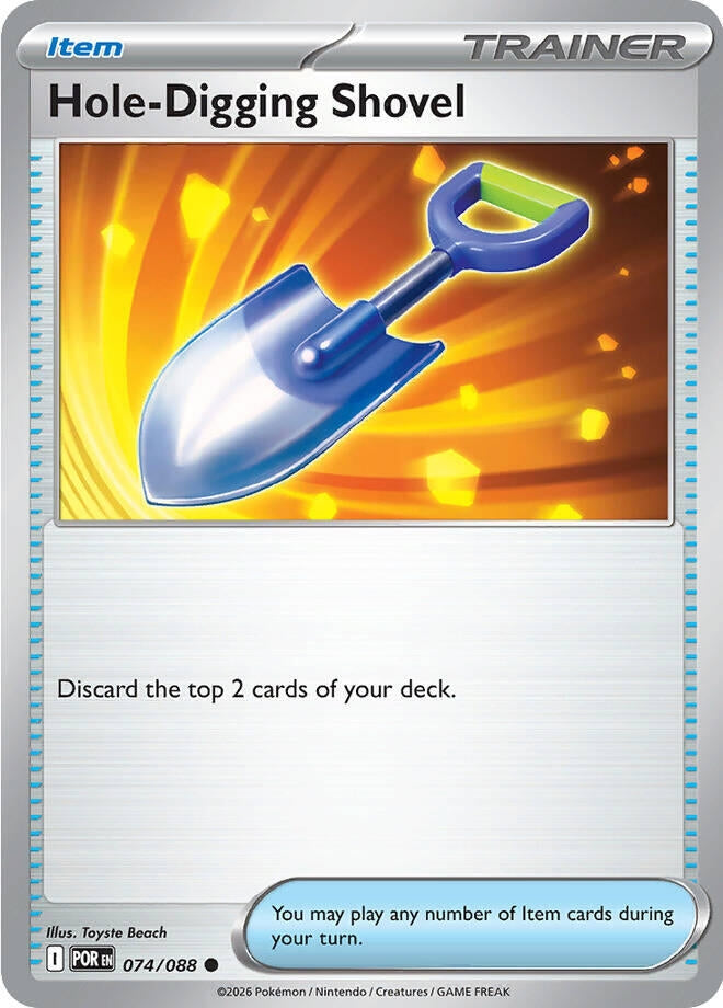 Image for Hole-Digging Shovel (074/088) (POR) - Pokemon